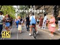 Paris-Plages - Saturday life on the beaches of Paris 4K UHD