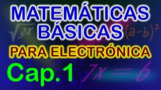 Matemáticas básicas para electrónica (I)