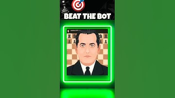 EASY BEAT CAPABLANCA BOT #chess #shorts #chesstricks