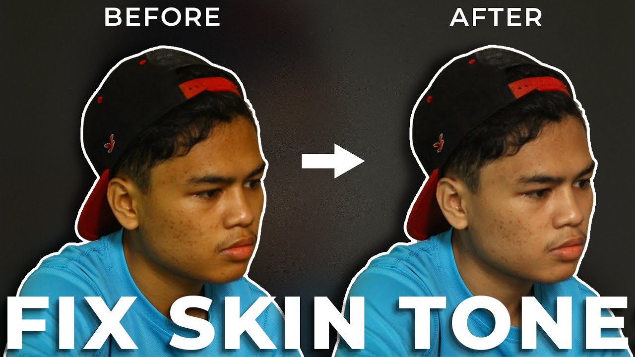 Easiest Way to Fix Skin Tone... - YouTube