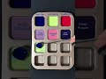 Mixing Royal Blue + Lime Green + Vermilion Red #colormixing #satisfying #mixcolor
