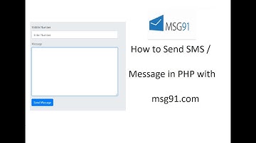 How to Send SMS / Message in PHP with MSG91