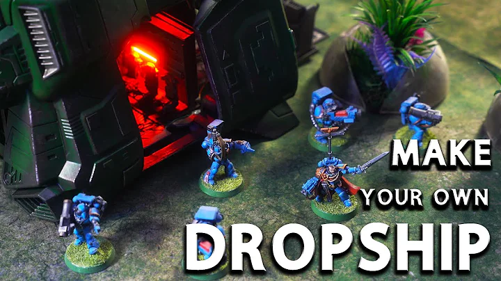 Transform Discount Toys into Warhammer Dropships