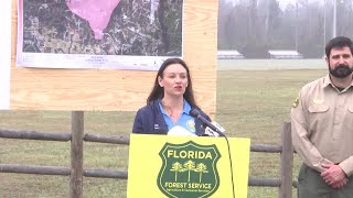 Bay wildfire news conference