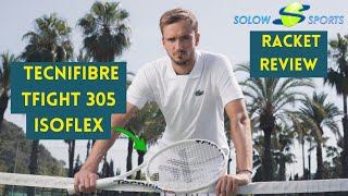 Tecnifibre TFight  Isoflex Tennis Racket Review @ US OPEN