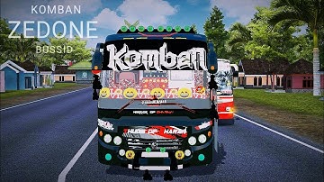 Komban Kerala Zedone Bus Mod In Bus Simulator Indonesia - Bussid Bus Mod - Bussid Car Mod - Bussid