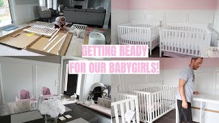 GETTING READY FOR OUR BABYGIRLS! SETTING UP THE NURSERY! SLMissGlamVlogs