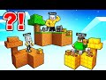 INTRAPPOLATI sulle ISOLE PALESTRA in Minecraft!