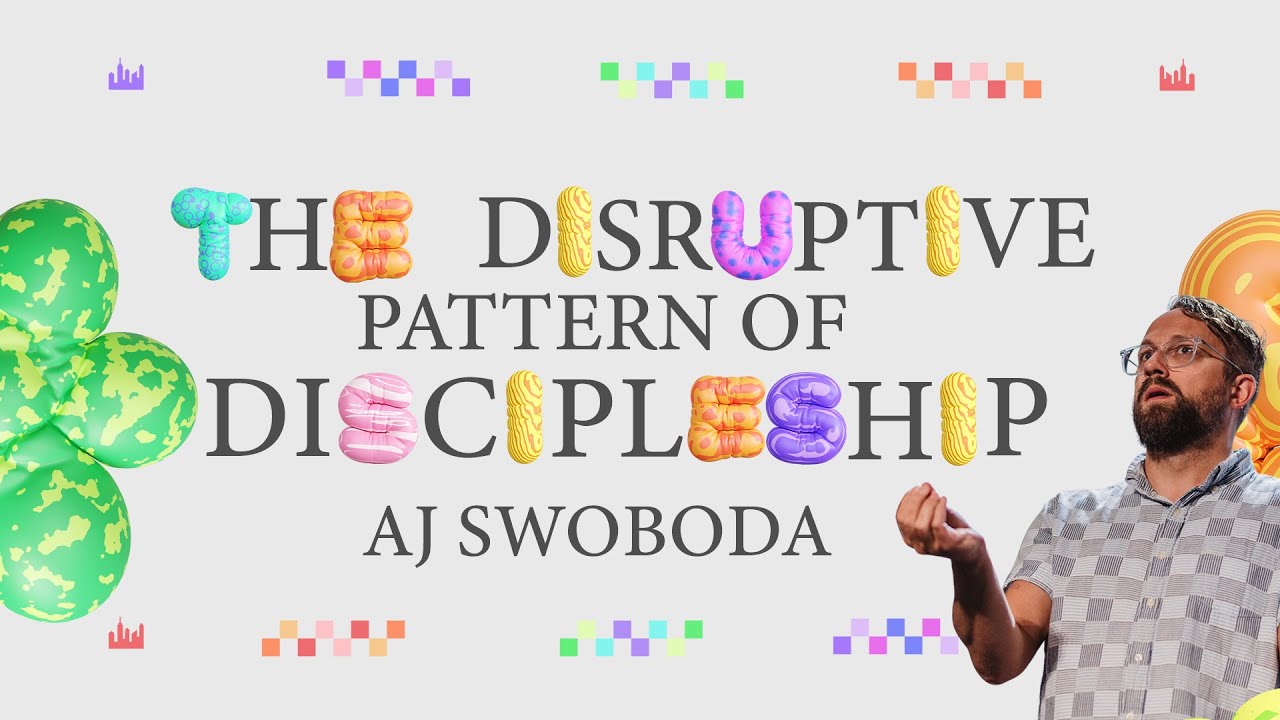 The Disruptive Pattern of Discipleship - Dr. AJ Swoboda - YouTube