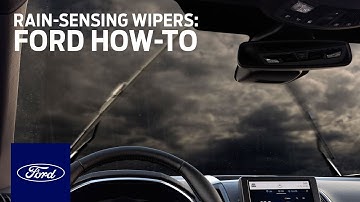 Rain-Sensing Wipers | Ford How-To | Ford