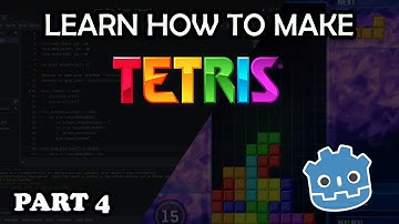 Remaking Tetris In Godot: Line clearing & Next piece