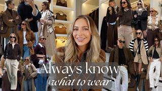 The Autumn Outfit Formulas That Never Fail 🍂 What I’m wearing..