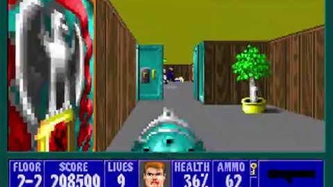 Wolfenstein 3D: The Second Encounter (DOS) Full Playthrough/Jeu Complet à Travers
