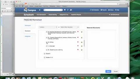 Creating an Assignment in MBC