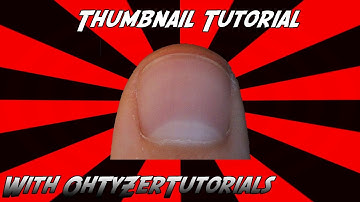 How to make a Thumbnail on Photoshop CS6 [EASY]