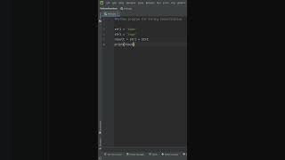 Python program to demonstrate String Concatenation. #python #shorts #shortsvideo #shortsfeed #coding
