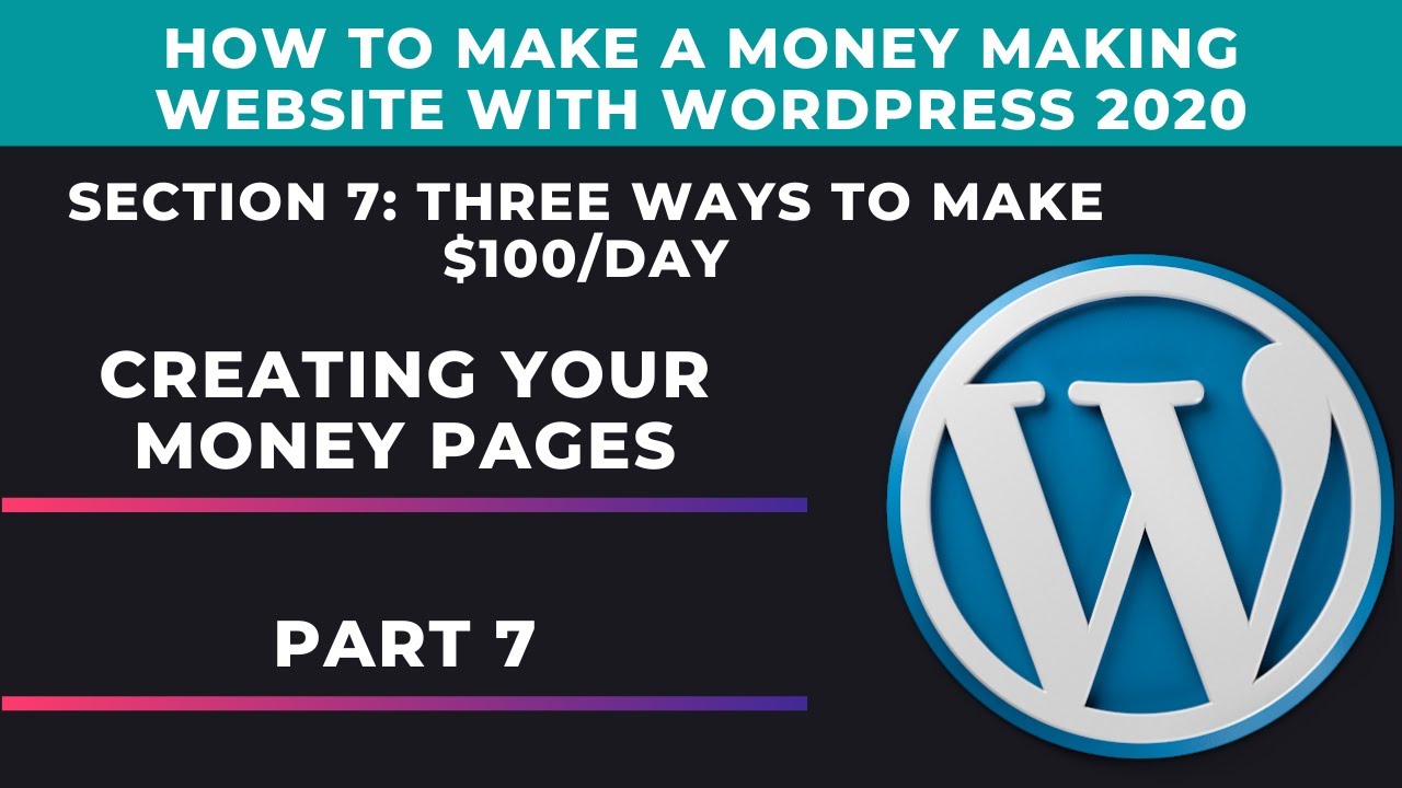 How to make site. How to make money on wordpress in.