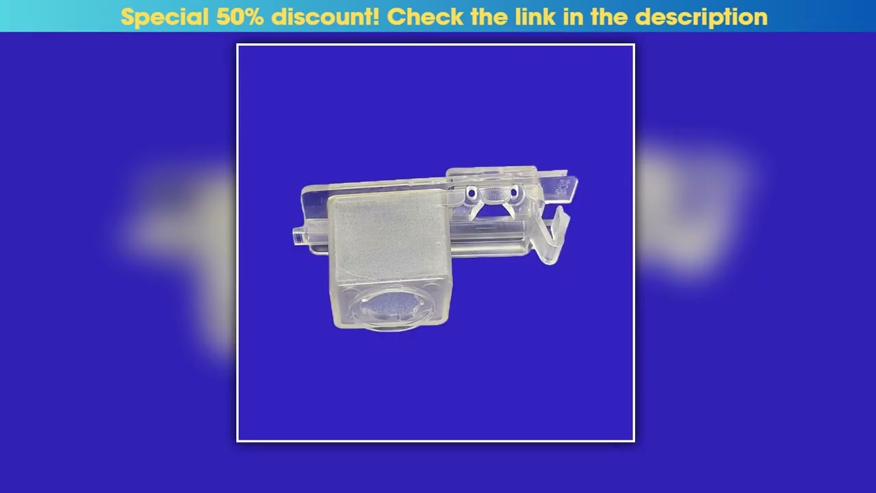 Car Rear View Camera Bracket License Plate Light Housing Mount for Ssangyong Stavic Rodius Rexton