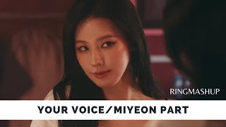 (G)I-Dle-Queencard(Miyeon’s Part Karaoke)