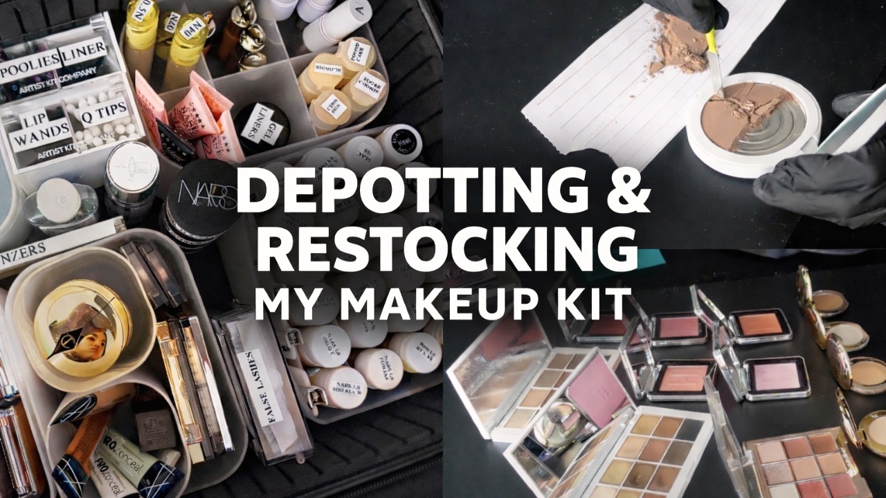 Перекладывание и пополнение моей косметички | Самое подробное видео!