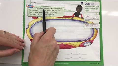 2nd grade math lesson 1-8