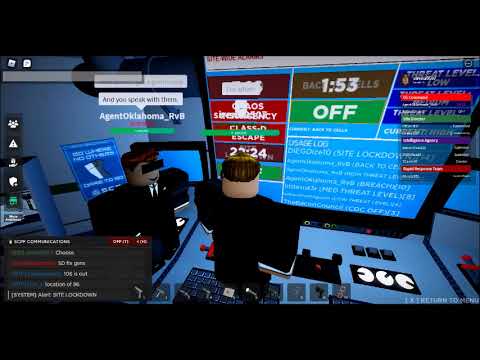 Playing SCP Site Roleplay! (Roblox)