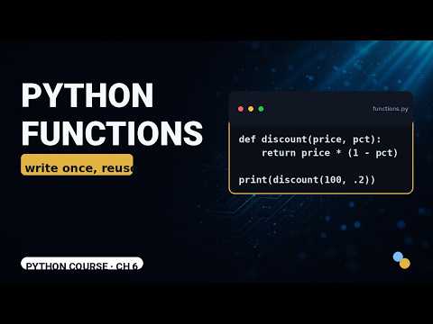 06 Functions you will reuse