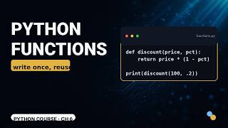 06 Functions you will reuse