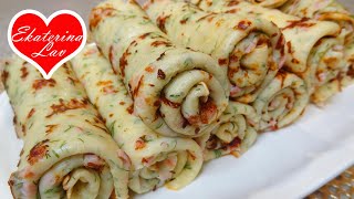 БЛИНЫ С СЫРОМ, ВЕТЧИНОЙ и УКРОПОМ! Закусочные блинчики на молоке! Сырные блины! Масленица!