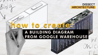 كيفية إنشاء مخطط بناء من Google Warehouse | مخطط البناء ثلاثي الأبعاد