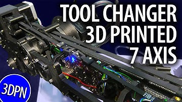 3D Printed Tool Changer Robotic Arm from Haddington Dynamics