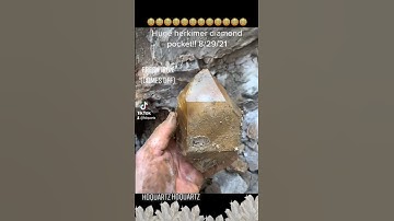 huge Herkimer diamond tabby