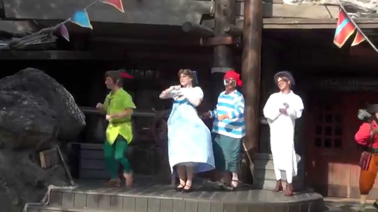 Disneyland Paris - Following the Leader with Peter Pan - 22/08/2011