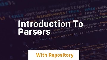 Introduction to parsers