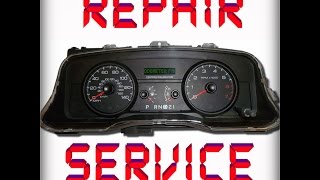 2006 2007 2008 2009 Crown victoria ODOMETER problem dim display