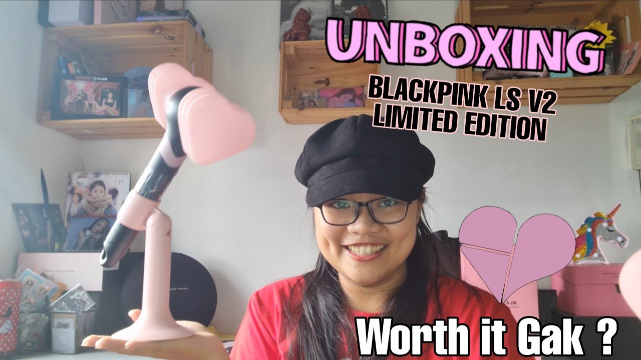 Unboxing Blackpink Lightstick Version 2 Limited Edition