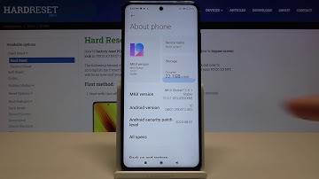How to Check Device Specification in XIAOMI Poco X3 – Find Phone Info