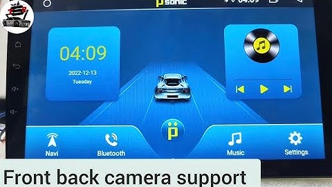 P Sonic T5 360° camera and front back camera settings Android car stereo ✅hypersonic 🔥