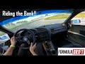 HIGH ON THE BANK Running the Formula Drift Orlando PRO Layout in my 160WHP E36!!!