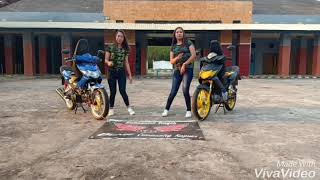 Joget Holiday ala anak motor Blade kapuas