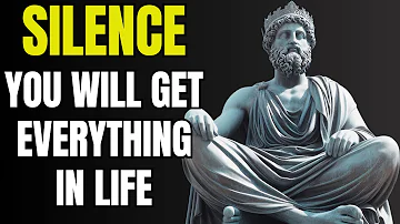 UNLOCKING The Stoics Mysterious BENEFITS Of SILENCE | Stoicism