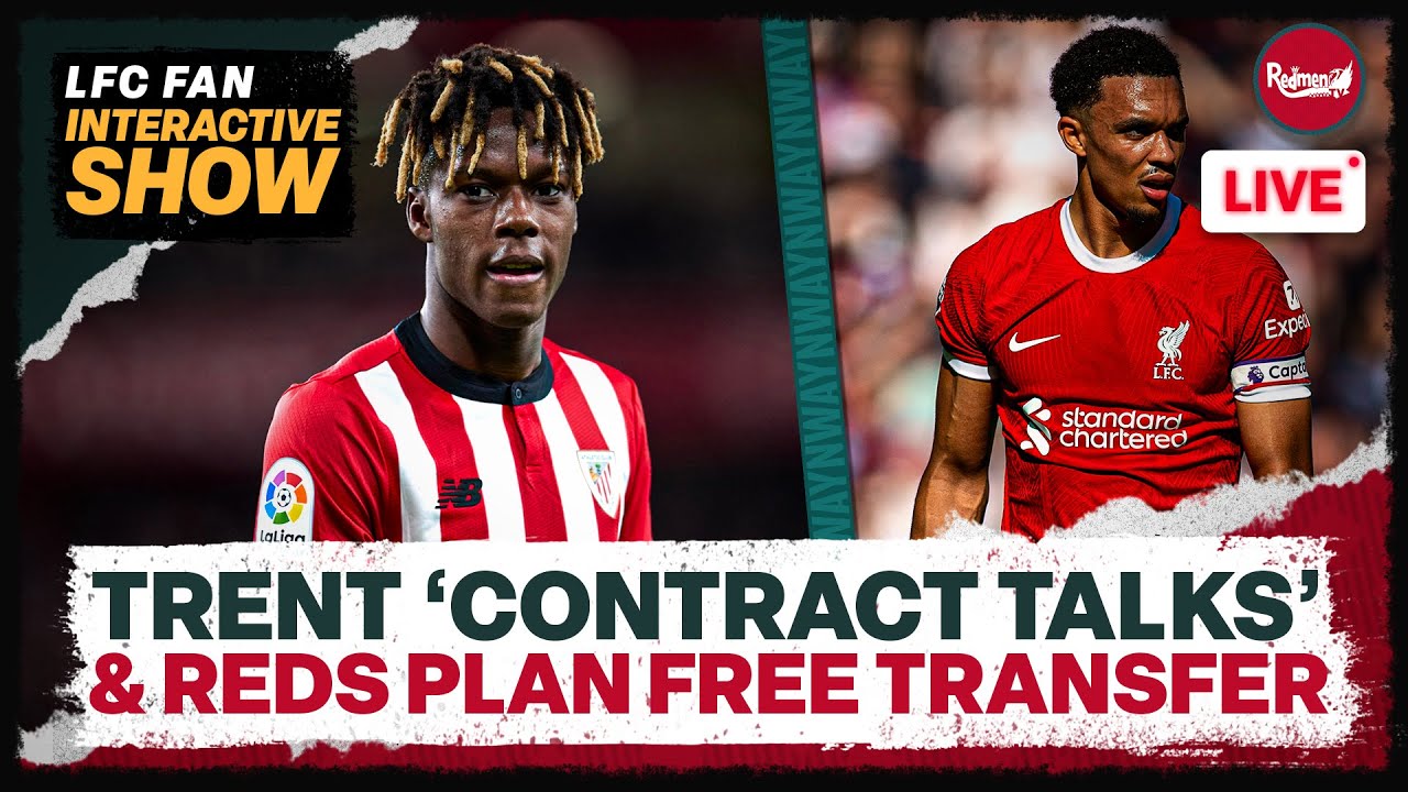 Liverpool “on the prowl” to sign Nico Williams on free transfer Liverpool News Update