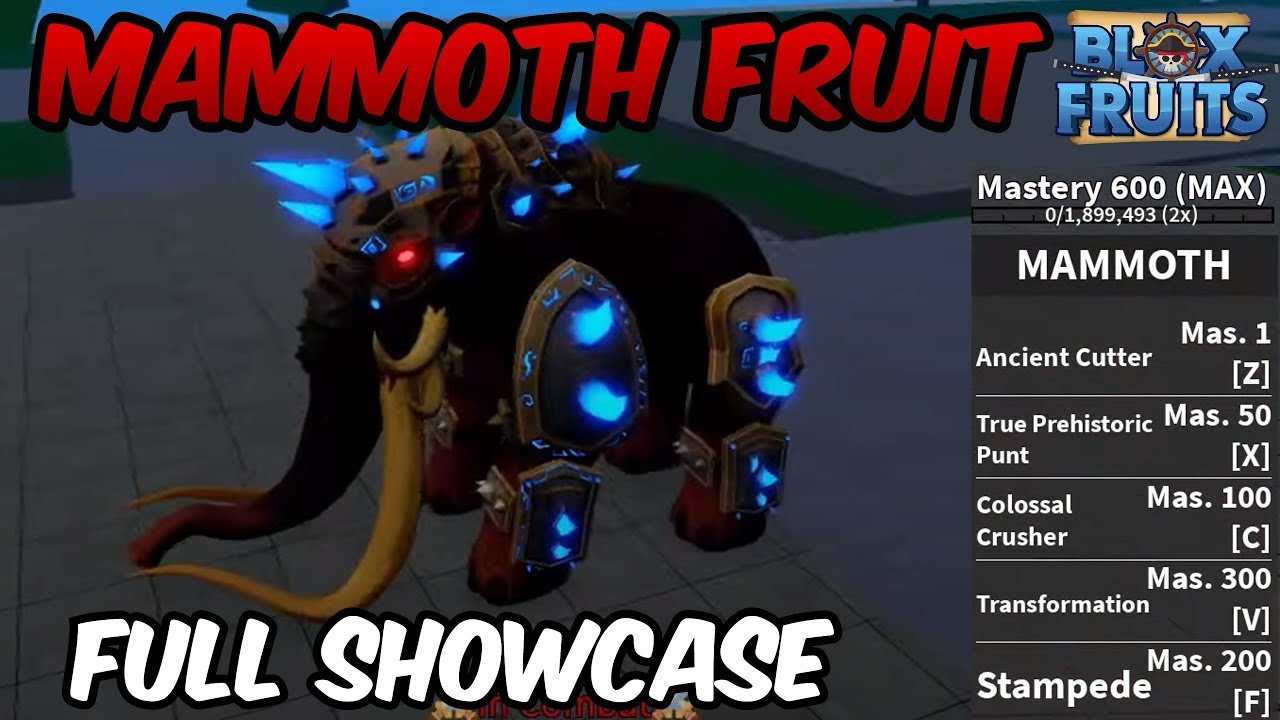 Full Mammoth Showcase | Update 20 Showcasing fruit - YouTube