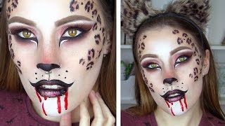 Leopard / Cheetah Halloween Makeup Tutorial