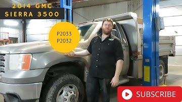 Duramax P2033, P2032 Diagnostics and Repair. (Resistance specs and voltage specs in description)