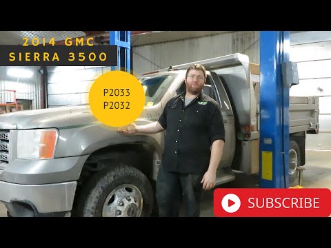 Duramax P2033, P2032 Diagnostics and Repair. (Resistance specs and voltage specs in description)