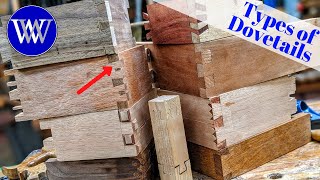 The Many Types of Dovetails and Their Uses