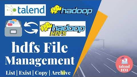 Aggregation in HDFS and Archive using Talend Big Data Hadoop Components - Talend Big Data Example