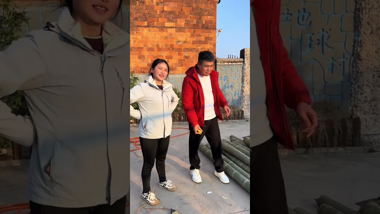 地球村凉亭项目中标，二花已经准备好材料，开干