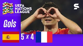 Thumbnail for ESPANHA 5 X 4 FRANÇA | GOLS | LIGA DAS NAÇÕES UEFA 2024/25 | sportv